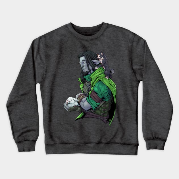 Firbolg & Friends Crewneck Sweatshirt by JohnLattaArt